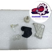 تصویر ست کامل اهرم و چرخ دنده بخاری و کولر پژو ۲۰۶ تیپ ۵ ساندن 