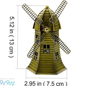 تصویر ماکت دکوری برج فلزی آسیاب بادی هلند طرح 2 تک جعبه در فروشگاه تهران ماکت 