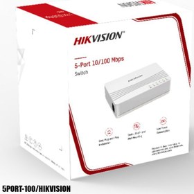 تصویر سوییچ 5PORT-100/HIKVISION 