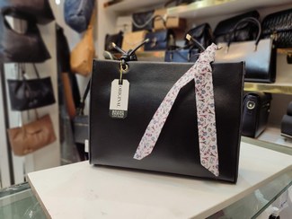 تصویر کیف مدل ربان دار مجلسی زنانه 