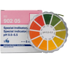 تصویر کاغذ PH برند MN آلمان | 0.5 - 5.5 