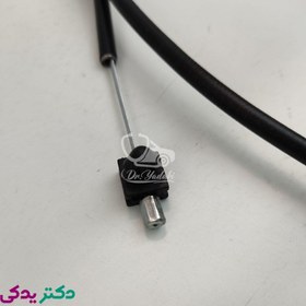 تصویر کابل رها کننده قفل درب موتور پژو 206 (کاپوت جلو) شرکتی ایساکو اصل 1380301399 