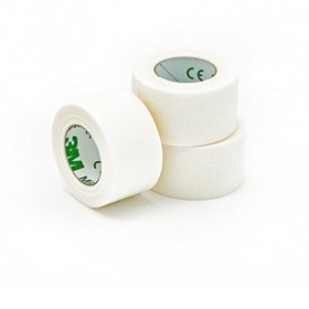 تصویر نوار چسب ضد حساسیت 3M میکروپور پهن 3M Micropore Hypoallergenic Wide Adhesive Tape