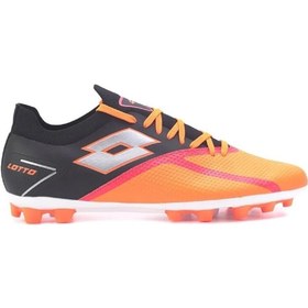 تصویر کفش فوتبال بومى FG نارنجی-نقره‌ای برند lotto Bowmi Fg Football Boots Orange-Silver