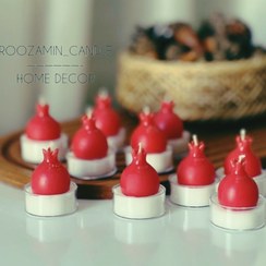 تصویر شمع وارمر مدل انار یلدایی دست ساز 