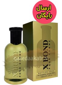 تصویر ادکلن XBOND بطری طلایی - 100 میل- ارسال رایگان XBOND Parfum edu Pure homme BOTTLED GOLD