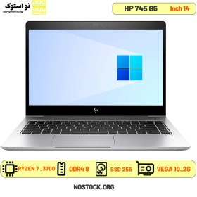 تصویر لپ تاپ استوک اچ پی مدل HP EliteBook 745 G6 