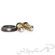 تصویر کیت کامل لوازم گلوئی اگزوز پژو 206 عظام مناسب برای خودرو پژو 206