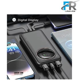 تصویر پاور بانک گرین مدل Power Pulse ظرفیت ۱۰ هزار میلی آمپر ساعت 