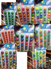 تصویر اسباب بازی توپ شیطونک ۸ مدل سایز ۳۲ مواد نو(فقط عمده) 