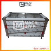 تصویر کانتر گرم چهار لگن ورق سنگین نقد و اقساط150 