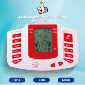 تصویر ACURA AC-833 ماساژ فوق العاده ماساژ فیزیوتراپی دستگاه ده برند Acura ( ابله ) 