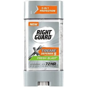 تصویر ضد تعریق و دئودورانت صابونی آقایان رایت گارد RIGHT GUARD Xtreme Defense 5 