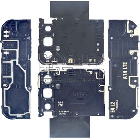 تصویر کادر آنتن-شاسی پشت برد-پیچ بند بالا و پایین سامسونگ BORAD FRAME SAMSUNG A14-A145-A146 ORG 100% 