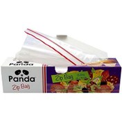 تصویر کیسه زیپدار بزرگ25*35جعبه 15 عددی پاندا 