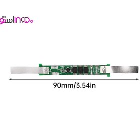 تصویر ماژول شارژ باتری لیتیوم-یون 1 سل 4 آمپر مدل jh88586 - پلاتین دار BMS - 1S - 4A - with nickel