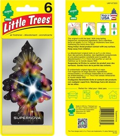 تصویر خوشبوکننده کارتی لیتل تری رایحه Little Trees Supernova 