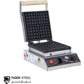 تصویر وافل ساز مربعی (بلژیکی) EHC مدل V.SB 4007 