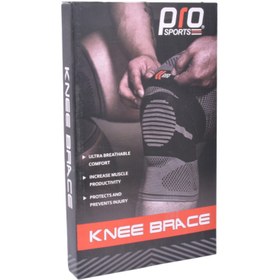 تصویر زانوبند طبی ورزشی آتل دار پرو اسپرتز بسته ۲ عددی 