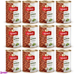 تصویر کنسرو عدسی شهدین وزن 370 گرم بسته 12 عددی 