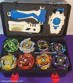 تصویر اسباب بازی ست فرفره انفجاری 8 عددی BEYBLADE آیتم by556 