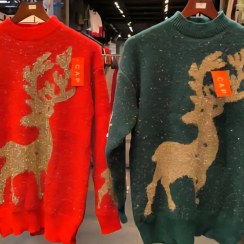 تصویر بافت مدل کریسمس وارداتی 