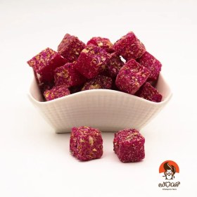 تصویر لوکوم گل سرخی (گل محمدی) 