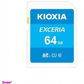 تصویر مموری کارت U1 کیوکسیا (Kioxia) مدل LNEX1L064GG4 ظرفیت 64GB 