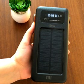 تصویر پاوربانک خورشیدی شیائومی 50000 | MI Power bank 5 