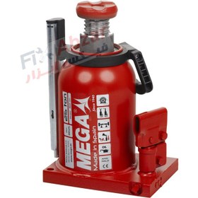 تصویر جک روغنی 25 تن مگا MEGA مدل BR25 عمودی و افقی Bottle Jack Mega Model BR25