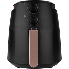 تصویر سرخ کن بدون روغن ایوولی ایتالیا 4 لیتر 1500وات مدل EVKA-AF4001BS EVVOLI EVKA-AF4001BS AIR FRYER