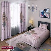 تصویر ست فانتزی رو تختی چاپی دخترانه پونی و مو فرفری کد bd1361 (پس کرایه) 