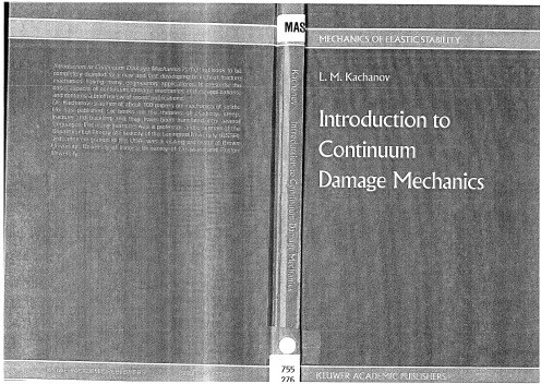 خرید و قیمت دانلود کتاب Introduction to Continuum Damage Mechanics 1st ...