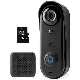 تصویر زنگ درب تصویری امنیتی مدل K6 برند Taishixing Taishixing brand K6 security video doorbell