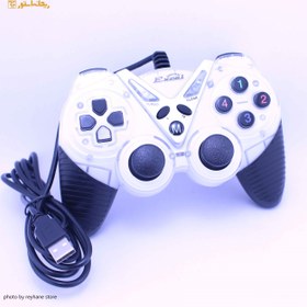 تصویر دسته بازی اکسل x-102 - ابی ا Excel X-102 Gamepad Excel X-102 Gamepad