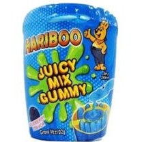 تصویر پاستیل هاریبو طعم بلوبری با سس ترش وزن ۱۰۲ گرم 