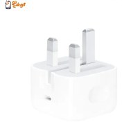 تصویر شارژر دیواری اپل ۲۰W USB-C Power Adapter اصلی پارت Ba Apple 20W Power Adapter Orginal Ba