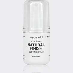 تصویر اسپری فیکس نچرال فینیش وت اند وایلد Wet n Wild photofocus Natural Finish Setting Spray 45ml 