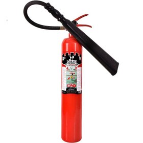 تصویر کپسول آتش نشانی 4 کیلوگرمی گاز CO2 برند دژ DEZH Brand 4kg CO2 Gas Fire Extinguisher