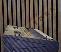 تصویر کنار پنل طرح کربن مشکی ساده 