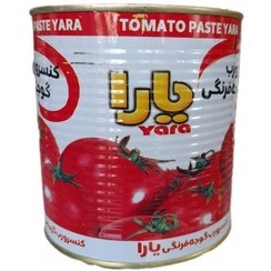 تصویر رب گوجه 800 گرم قوطی کلیددار یارا 