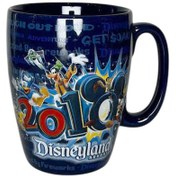 تصویر ماگ سرامیکی دیزنی‌لند طرح برجسته یادبود 2010 | Disneyland Resort 
