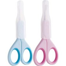 تصویر قیچی ناخن گیر نوزاد چیکو مناسب بدو تولد رنگ آبی Chicco baby nail clippers pink color