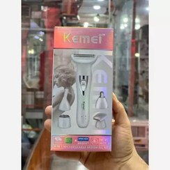 تصویر فلاوس شیور زنانه ۵کاره kemeiمدلkm-275 