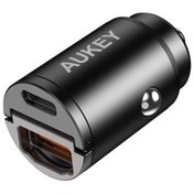 تصویر شارژر فندکی آکی مدل CC-A3 Aukey CC-A3 PD QC3.0 Car Charger