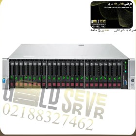 تصویر سرور اچ پی Server HP DL 380 g9 24sff 
