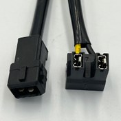 تصویر سوکت تبدیل مه شکن ایران خودرو مناسب پارس ۲۰۶ سورن 