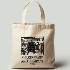 تصویر ساک خرید طرح شکسپیر و کمپانی 