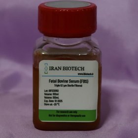 تصویر سرم FBS سرم جنین گاوی Fetal Bovine Serum 