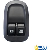 تصویر کلید بالابر شیشه ایساکو مناسب پژو ۲۰۶ 